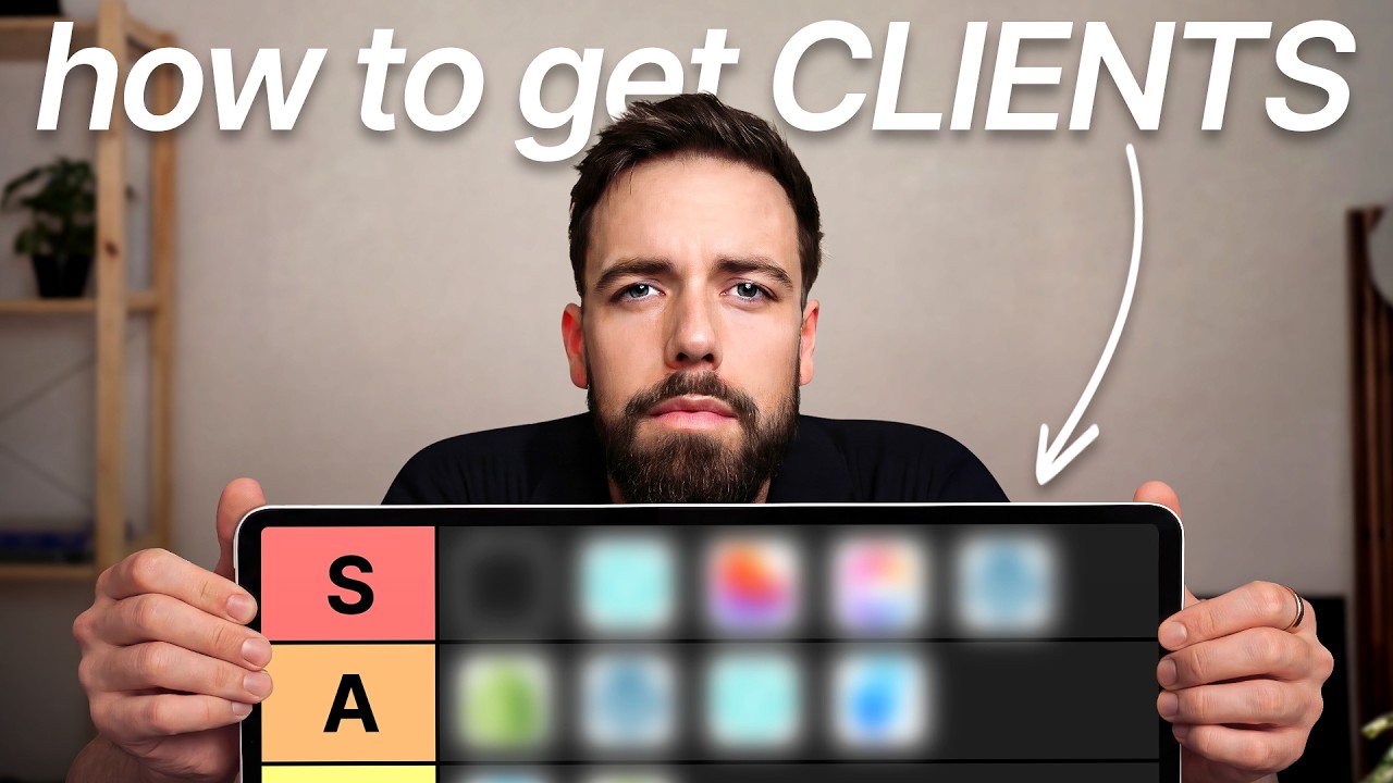 I Ranked Every Way to Get Clients in 2026 (TIER LIST)