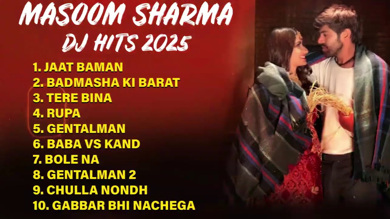 Masoom Sharma Banned Songs 2025 | Top 10 Hit Song | Latest Haryanvi Song | New Haryanvi Song