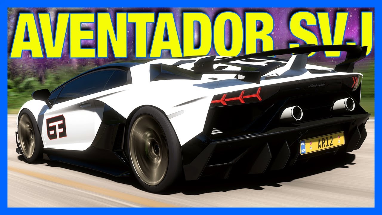 Forza Horizon 5: Кастомизация SVJ мощностью 1500 лошадиных сил!! (FH5 Ламборджини Авентадор SVJ)