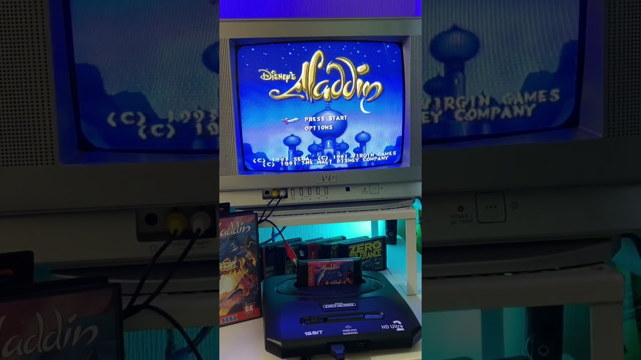 Sega mega drive 2/Genesis - Aladdin #shorts #nintendo #sega #16bit #aladdin #disney #dendy #famicom