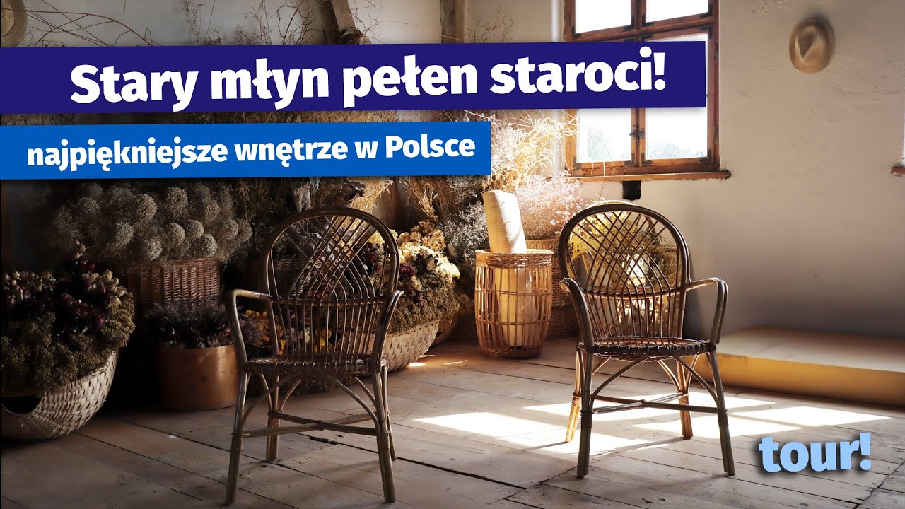 Stary młyn pełen staroci! Najpiękniejsze wnętrze w Polsce.