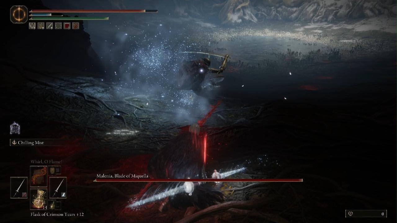 Malenia solo bleed frost build