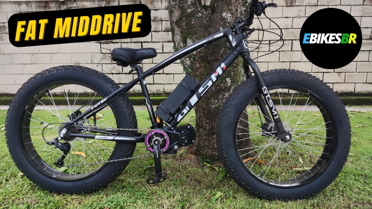NOVA BIKE DO CANAL FAT BIKE MID DRIVE