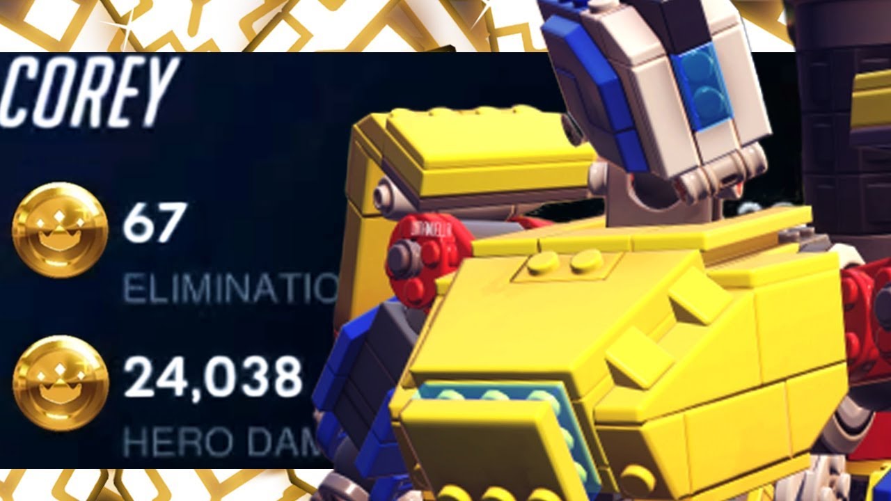 Washington Justice COREY INSANE BASTION! 67 ELIMS! [ OVERWATCH SEASON 18 TOP 500 ]