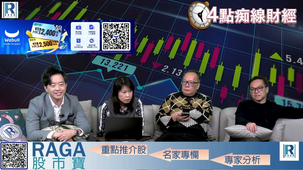 Raga Finance：4點光線財經 20260209 - 第三節：電力設備升勢凌厲 / 內需只限個別股份