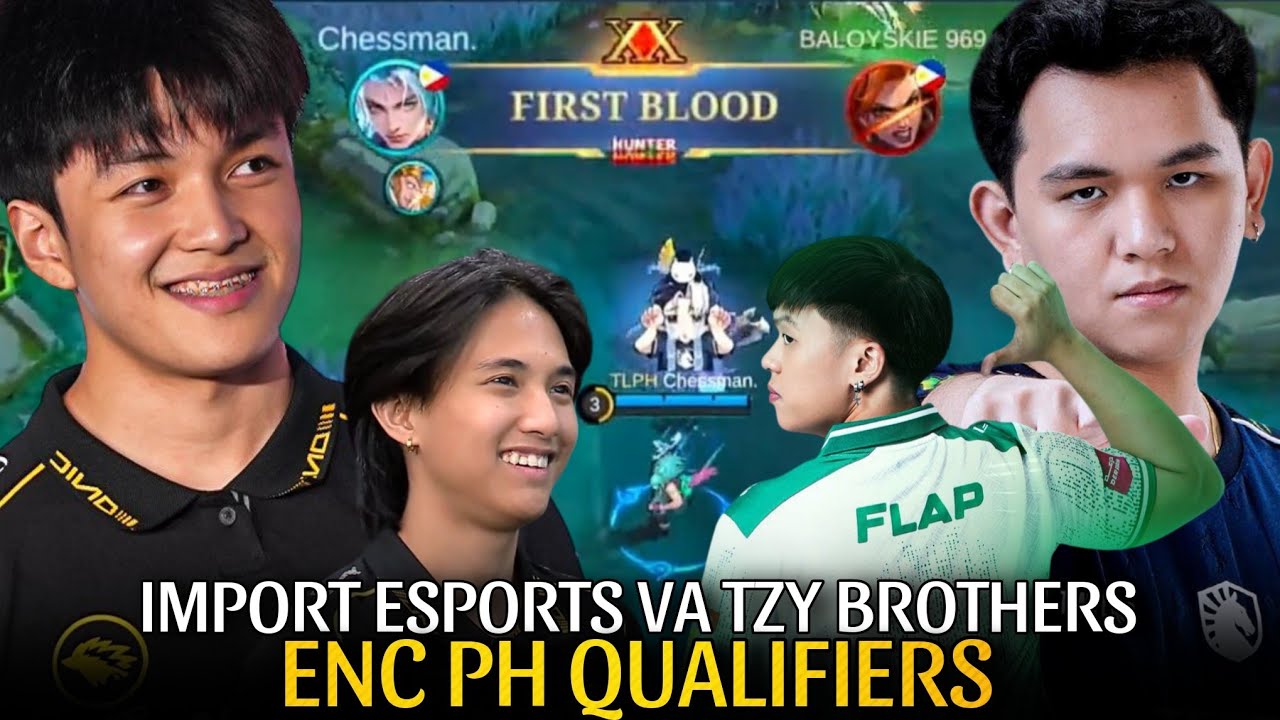 Import Esports (KAIRI x KELRA) vs Tzy Brothers (KARLTZY x FLAP) | ENC PH QUALIFIERS
