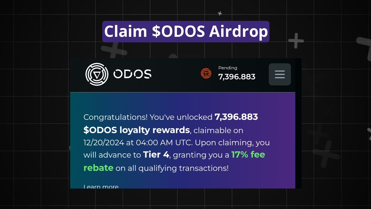 Claim Your $ODOS Airdrop 🔥