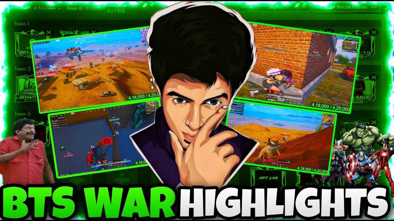 BoTSquad War Highlights #bgmi  #bgmilive #madanop #madan #bts