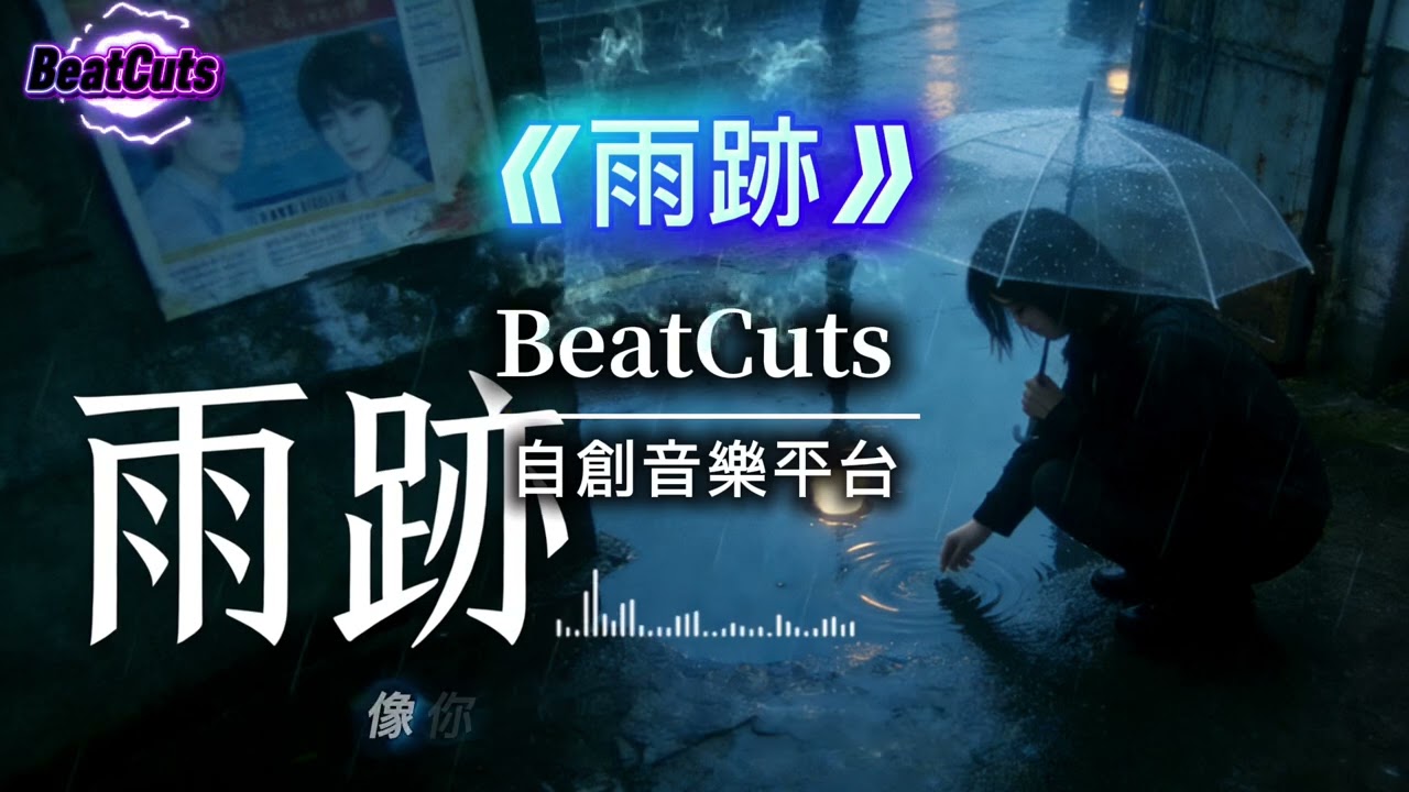 ［雨跡］-  BeatCuts l 本地粵語音樂《動態歌詞/Lyrics》 #粵語 #現實  #香港時事 #社會觀察 #底層百姓  #社會現象  #華語流行  #流行歌曲  #傷感音樂
