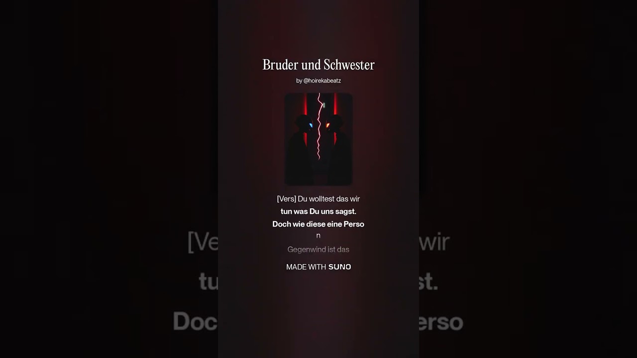 BRUDER und SCHWESTER  #viral #music #rap