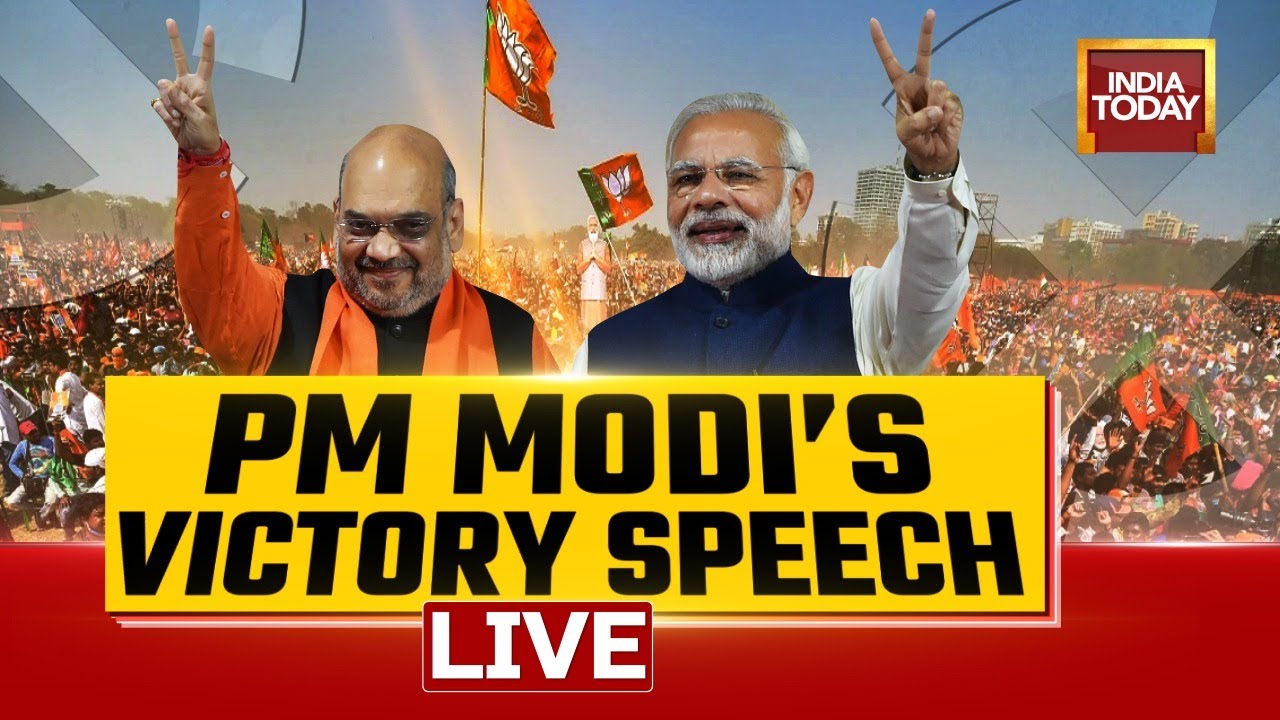 Watch LIVE: PM Modi Victory Speech As BJP Registers Historic Win In Gujarat | PM Modi Speech LIVE