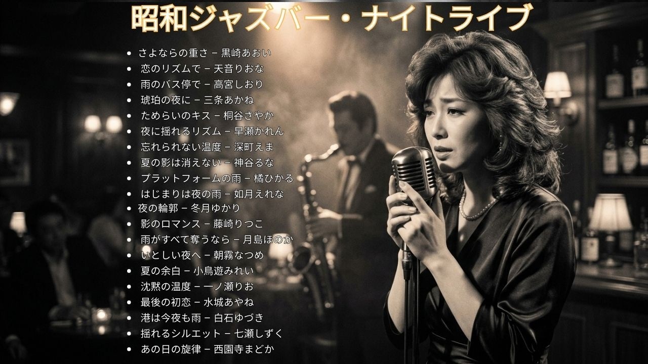 昭和の名残りジャズ｜心に響く懐かしい夜のメロディー