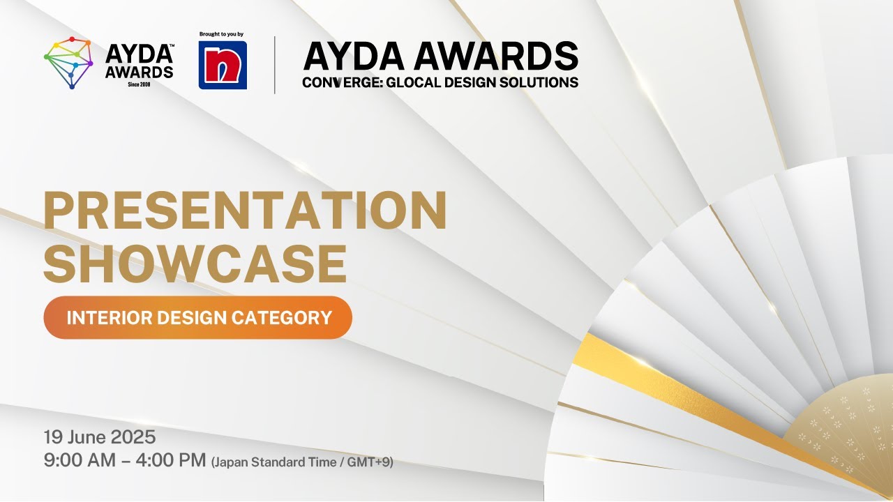 AYDA Awards 2024/25 International Finale | Interior Design Category Presentations & Judging