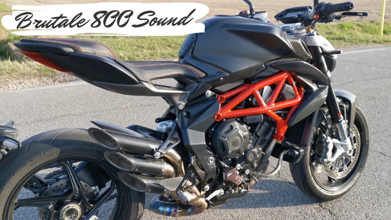 Mv Agusta 800 Fratelli Fresco Exhaust Sound