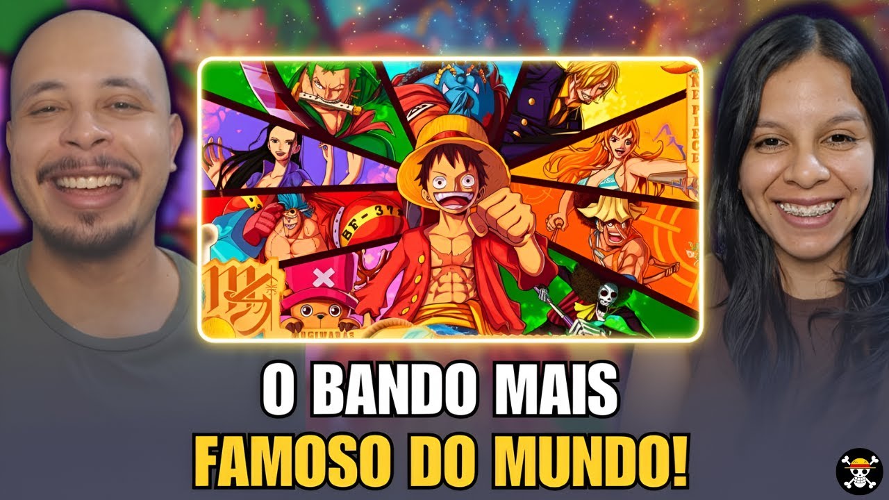 CASAL REACT: Mugiwaras (One Piece) - Chapéu De Palha | M4rkim