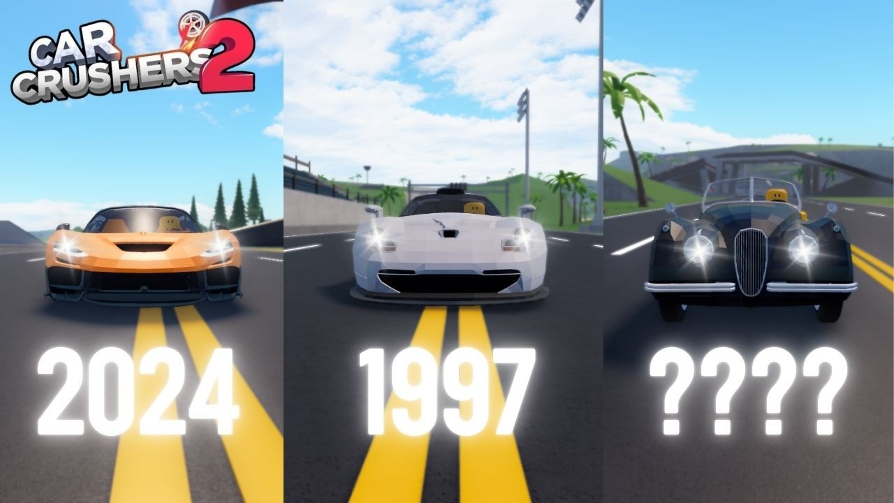 Cars VS volcano but the cars are getting older (car crushers 2)
