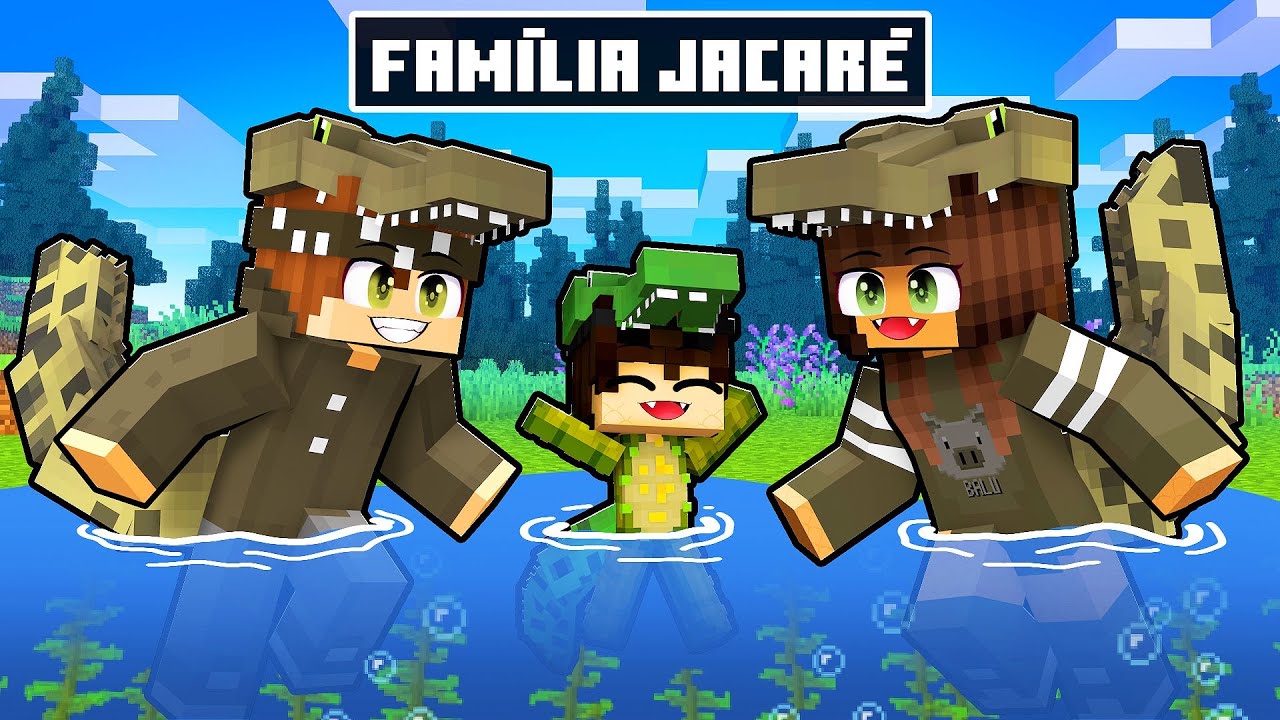 STHAN foi ADOTADO por JACARÉ no Minecraft!