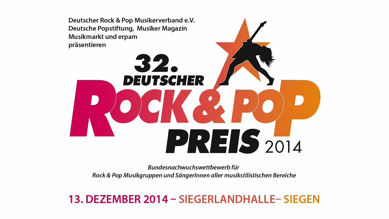 Deutscher Rock+Pop Preis 2014