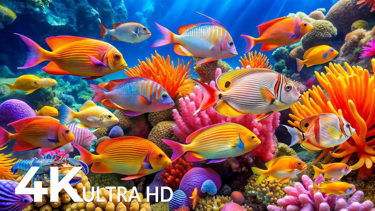 Marvel at Sea Animal in The Best 4K ULTRA HD Aquarium-Dive Into The Mesmerizing Underwater Realm #19