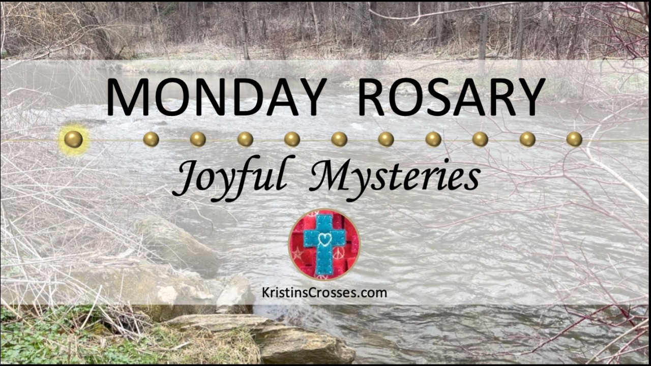 Молитва Розария в понедельник &bull; Радостные тайны Розария 💙 Понедельник, 23 марта 2026 г. ВИРТУАЛЬН...