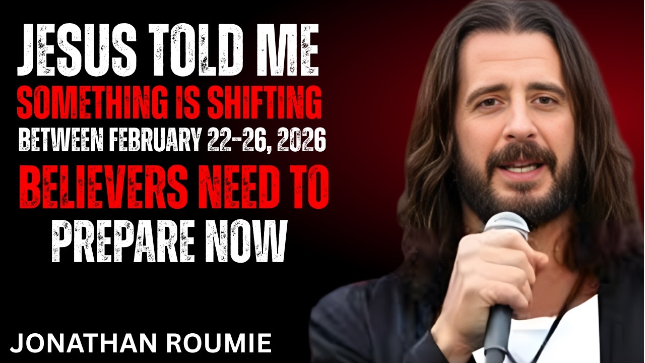 Jesus Told Me: Something Is Shifting (Feb 22–26, 2026) | Jonathan Roumie Motivational Message