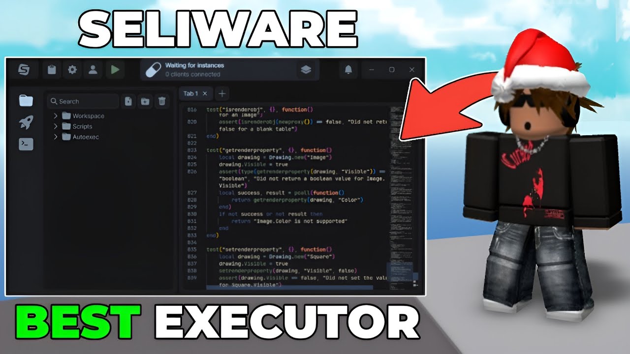 [НОВИНКА!] Исполнитель скриптов Roblox для ПК: Seliware | Лучший незаметный исполнитель UNC на 10...