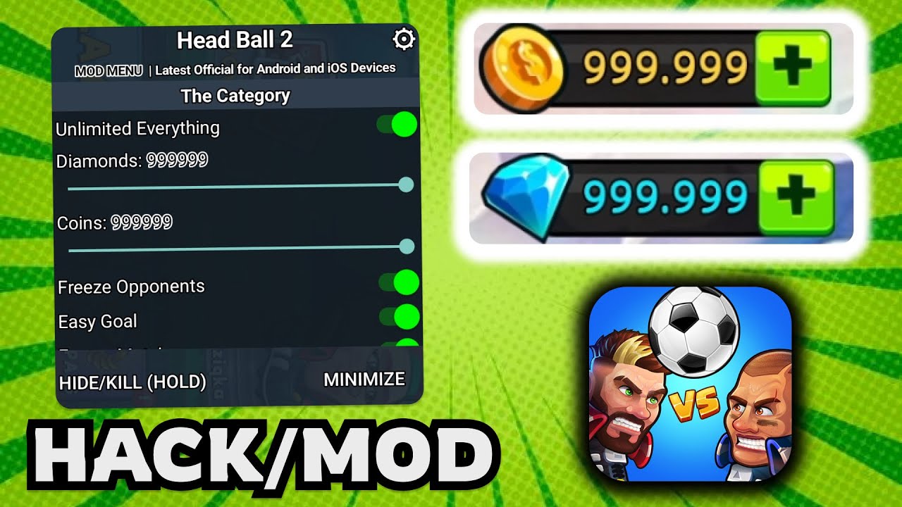 Head Ball 2 Hack &ndash; Unlimited Diamonds Mod APK (Latest Version iOS & Android)