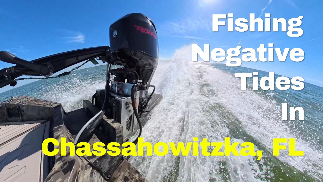 Fishing Chassahowitzka Florida on a January Negative Tide