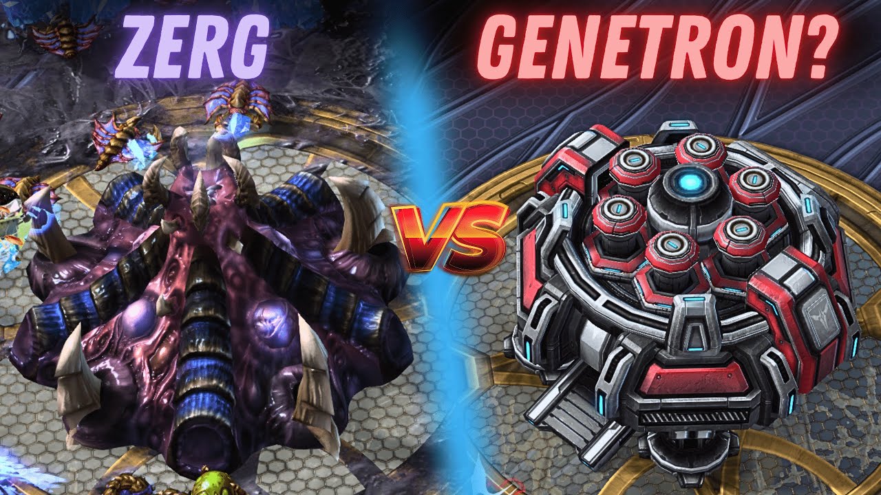 У зергов появился новый враг? Генетрон! (Модифицированный состав из StarCraft 2)
