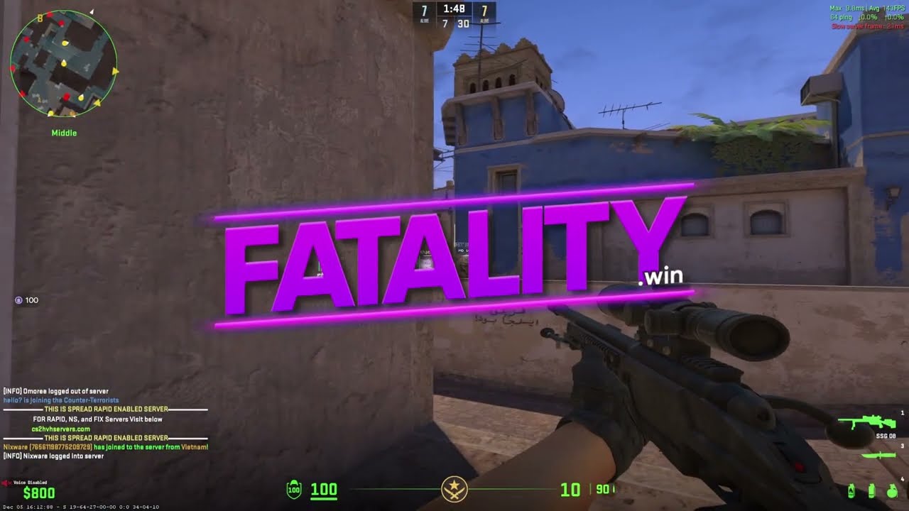 cs2 hvh highlights ft. Fatality.win (config in description)