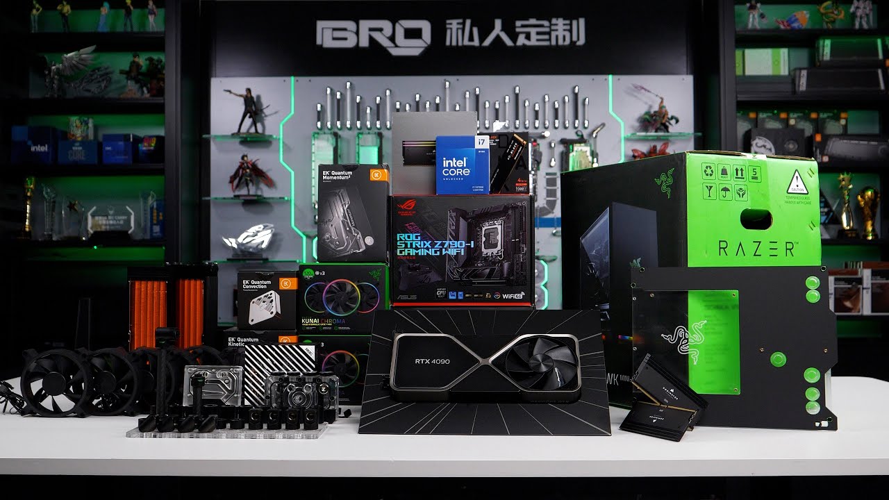 「BRO」4K PC BUILD Razer Tomahawk M1 With 14700K.雷蛇战斧M1 ITX#pcbuild  #razer