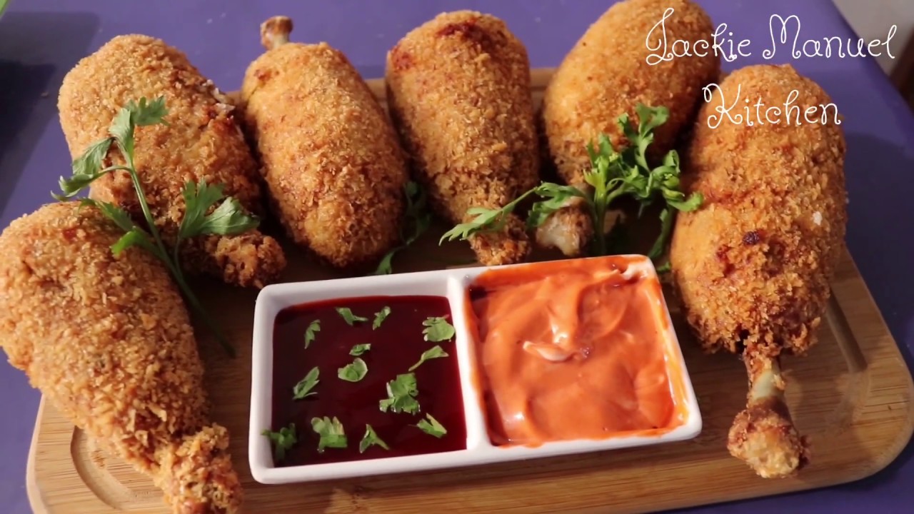 Yummy Crispy Fried Chicken with potato and cheese recipe | Tasty deep fried chicken with potato|Easy