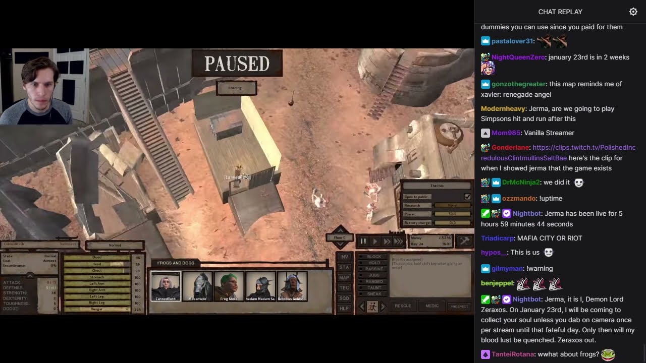 Old Jerma Streams [with Chat] - Kenshi (Part 3)