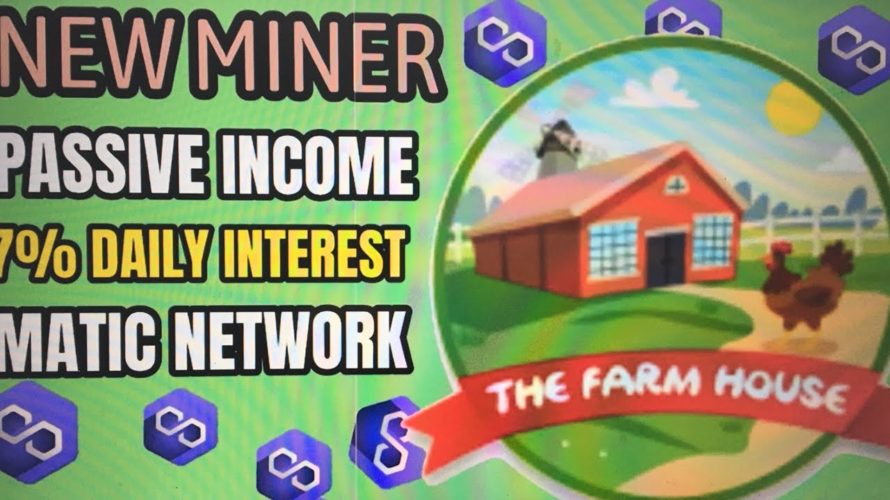 Farm house rewards matic miner on polygon -How do I get my wallet linked to polygon network?