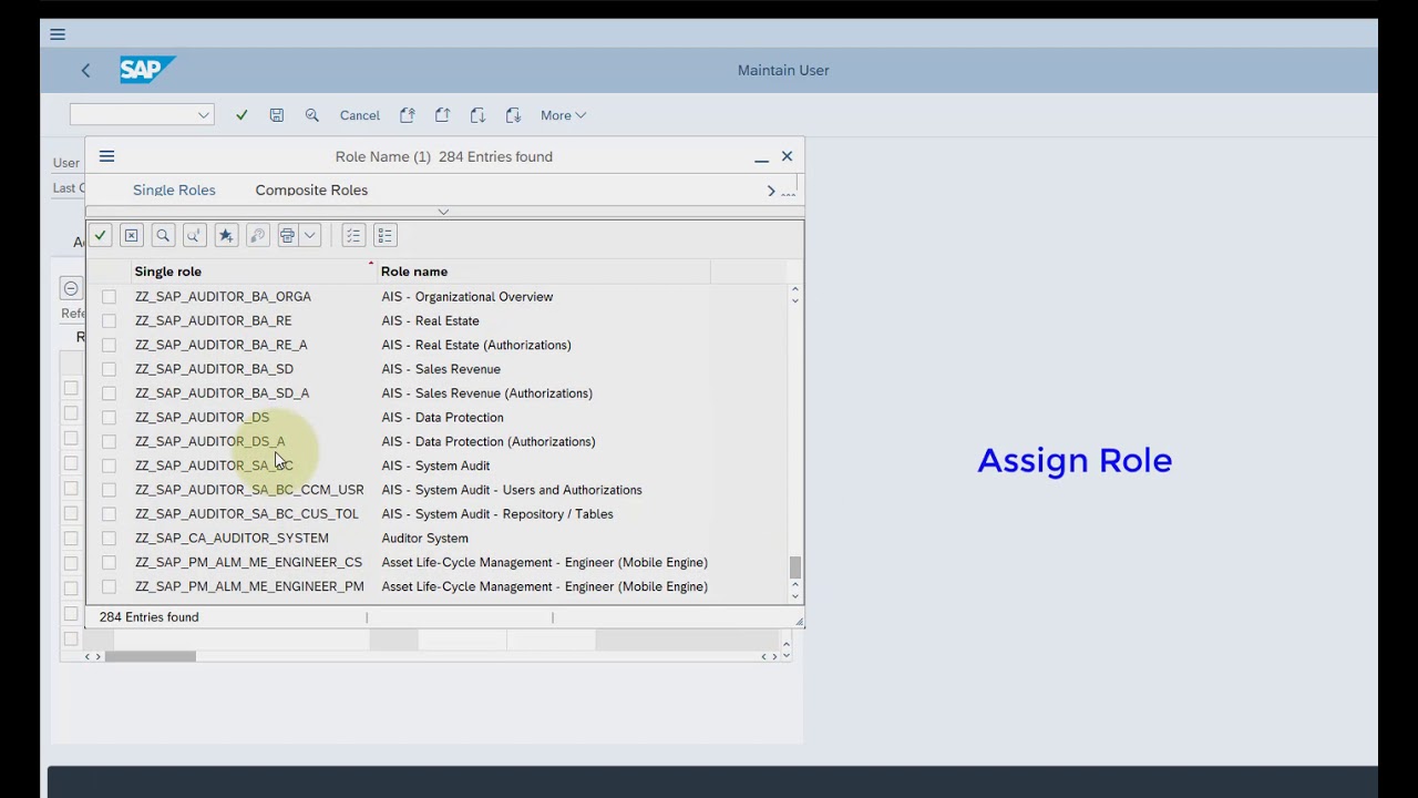 Video 9 - How to create new user in SAP using su01 TCODE