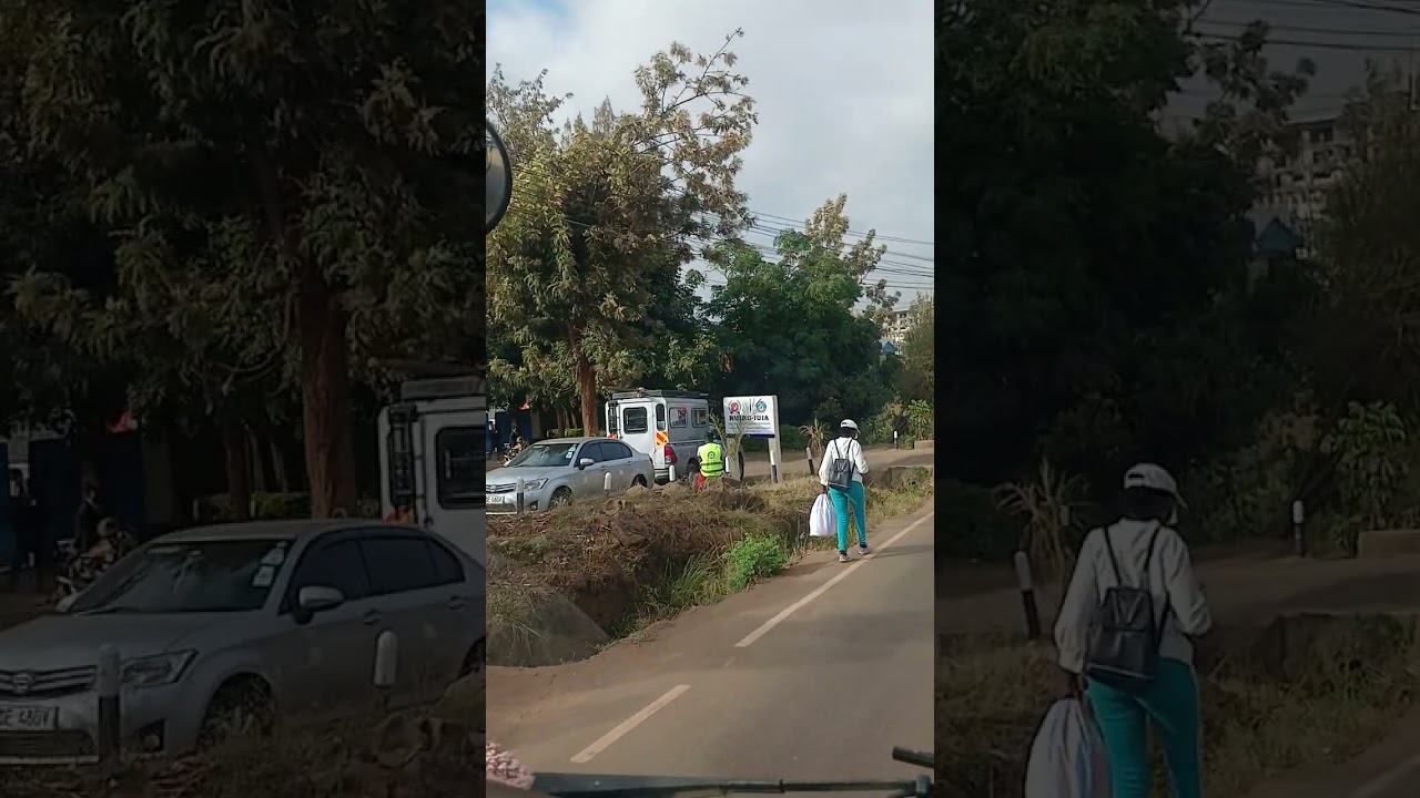 Kaizen Clean Water in Ruiru town. Flying Dutch always enjoy the scenery.