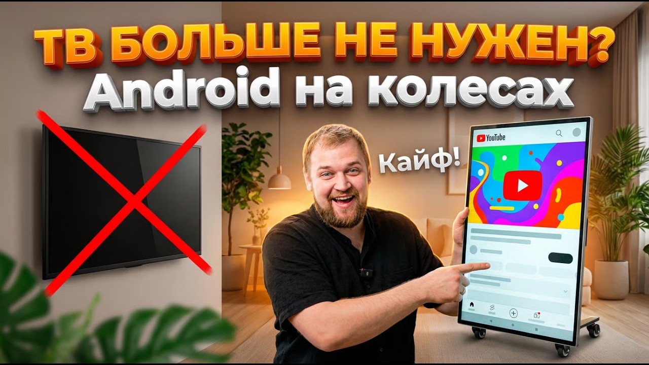 Выкинь телевизор! Этот Android-монстр ездит за тобой по квартире