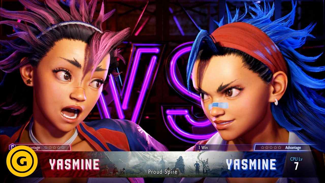 Street Fighter 6 Yasmine High Level Gameplay (CPU Level 7)