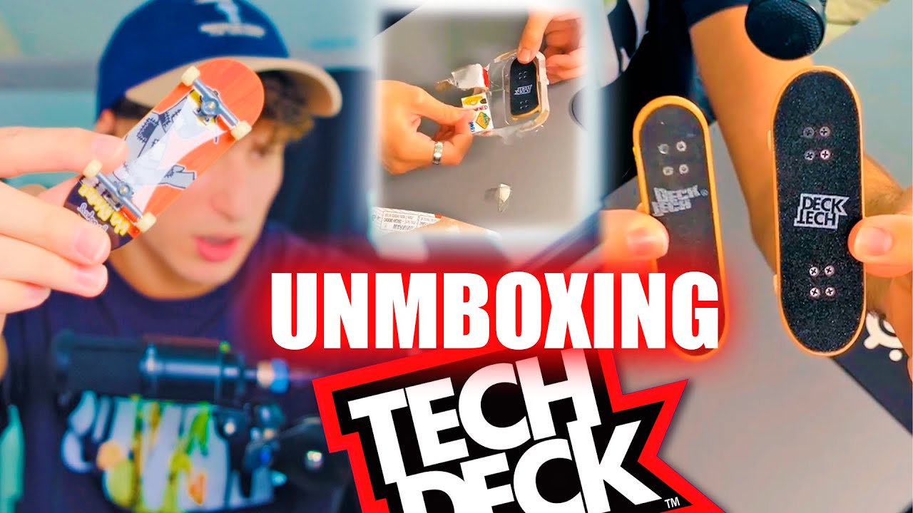 TECH DECK Nuevos VS Viejos (Unboxing)