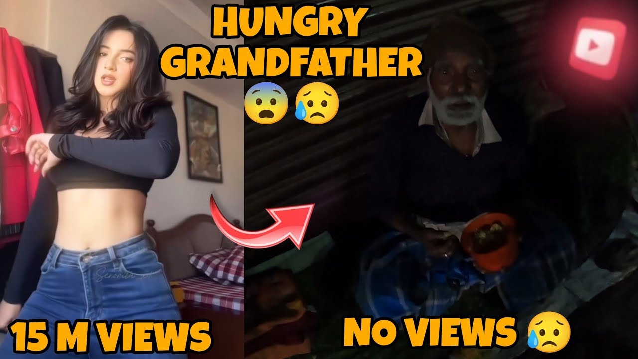 HUNGRY GRANDFATHER 🥹🥺 - Official CANBEE JOY | POOR VLOGS | MOTO VLOGS
