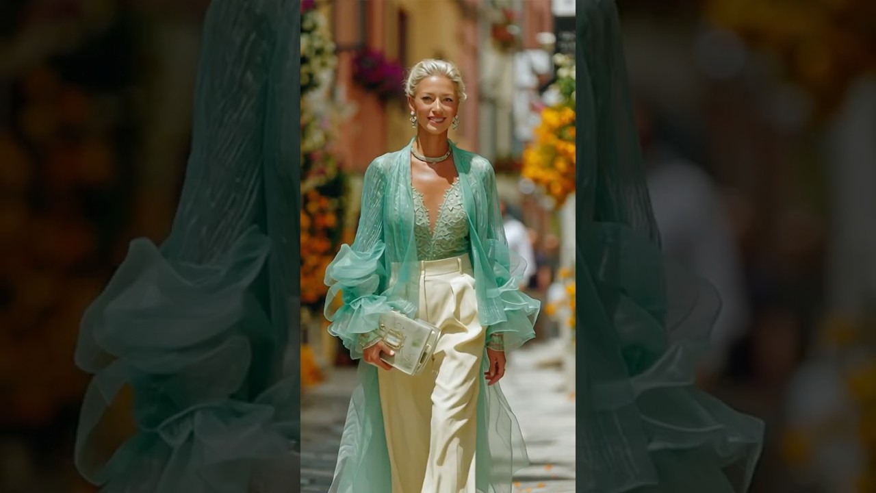Whispers of a Summer Fairy  #fashion  #midlifefashion  #streetstyle  #shorts#style#luxurystyle