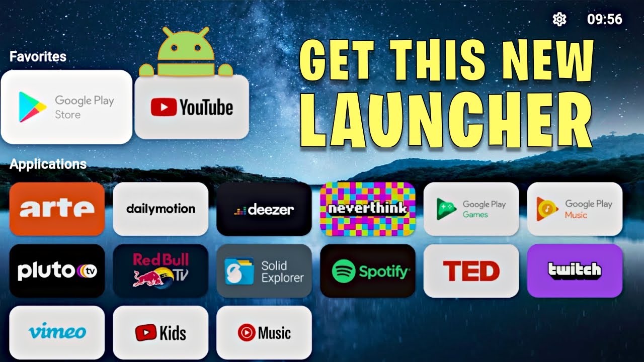 НОВЫЙ ЛАУНЧЕР ДЛЯ ANDROID TV. СКАЧАЙТЕ СЕЙЧАС! Замените стандартный лаунчер для Android TV!