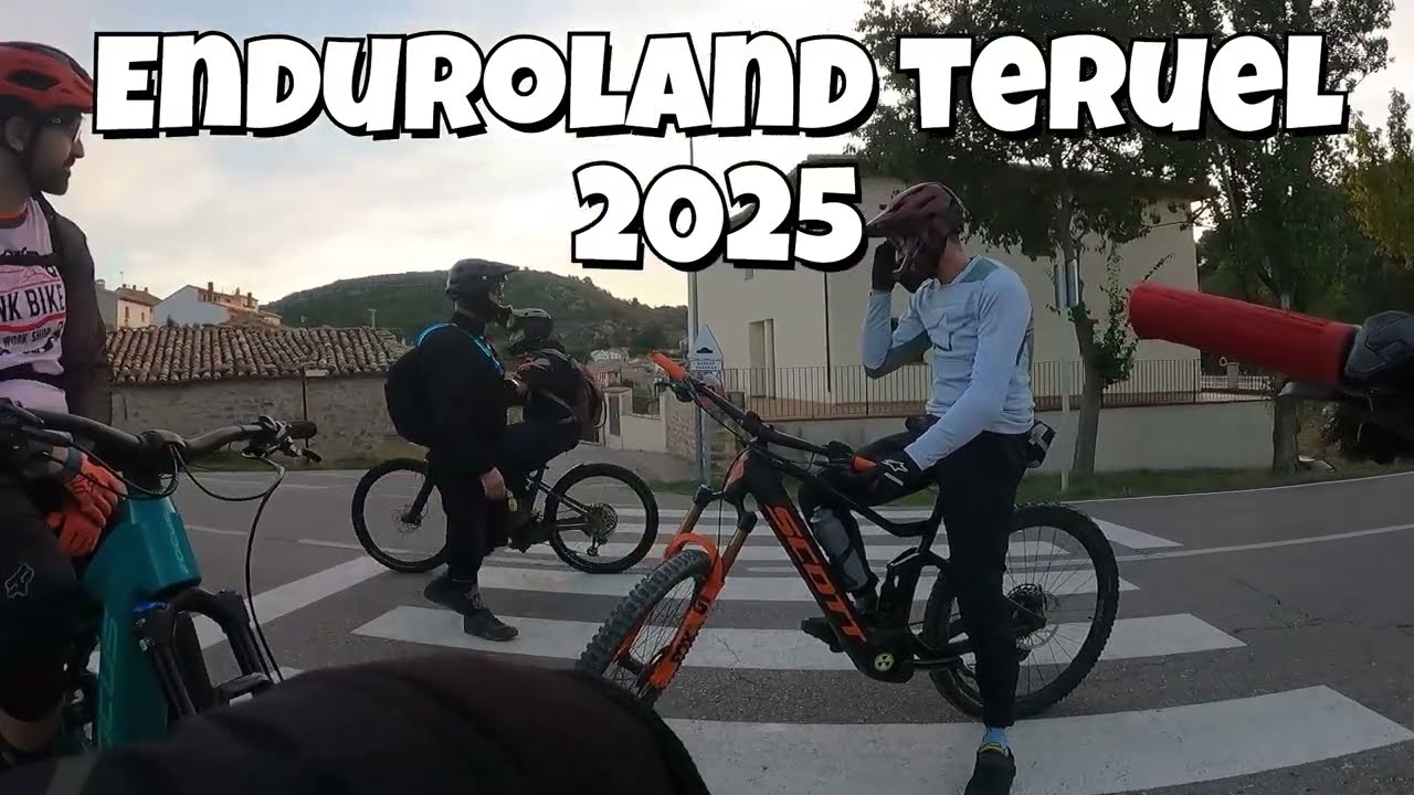 Ebikes en Enduroland Teruel sarnachos día1Parte1