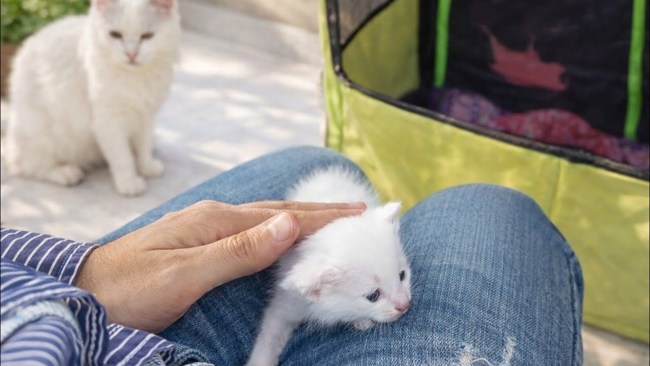 Mother Cat Suddenly Turned Aggressive… Ignoring Her Own Kittens 💔🐾