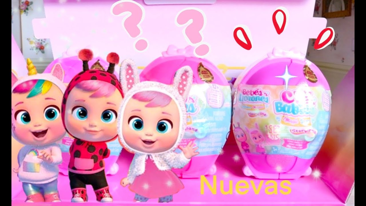 NUEVAS BEBES LLORONES dress me up!!! CON ROPA DE VERDAD!!
