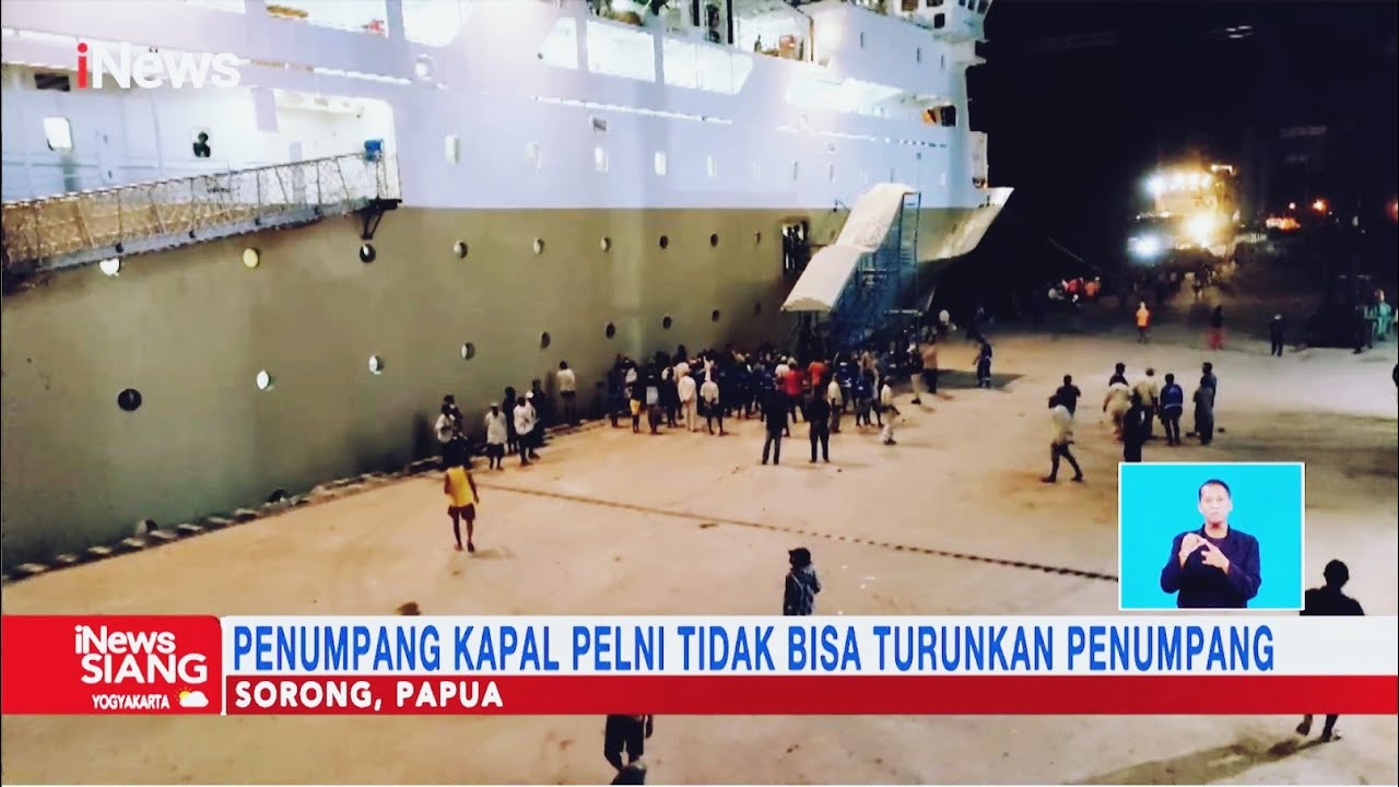 Pelabuhan Sorong Mencekam, 6 Pelaku Penganiayaan Penumpang Kapal Ditangkap #iNewsSiang 05/03