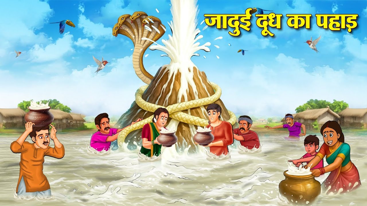 जादुई दूध देने वाला पहाड़ | Hindi Kahaniya | Hindi Stories | Hindi Kahaniyan | Story In Hindi