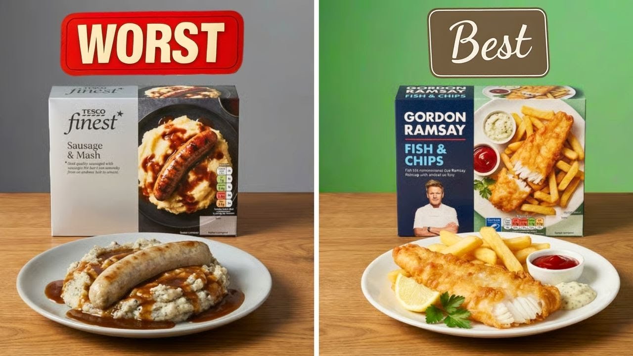 8 WORST UK Frozen Dinners to Never Buy (And 2 That Are ACTUALLY Worth Your Money)