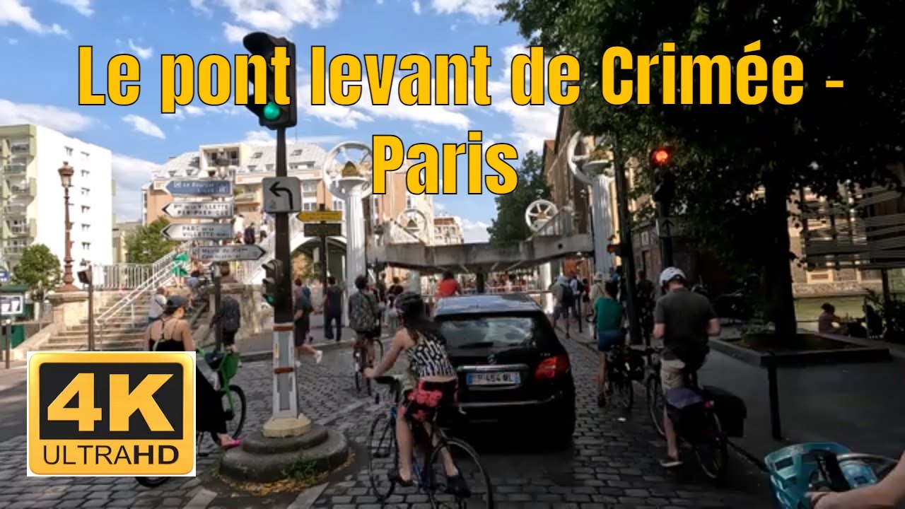 Le pont levant de Crimée - Paris- Driving- French region