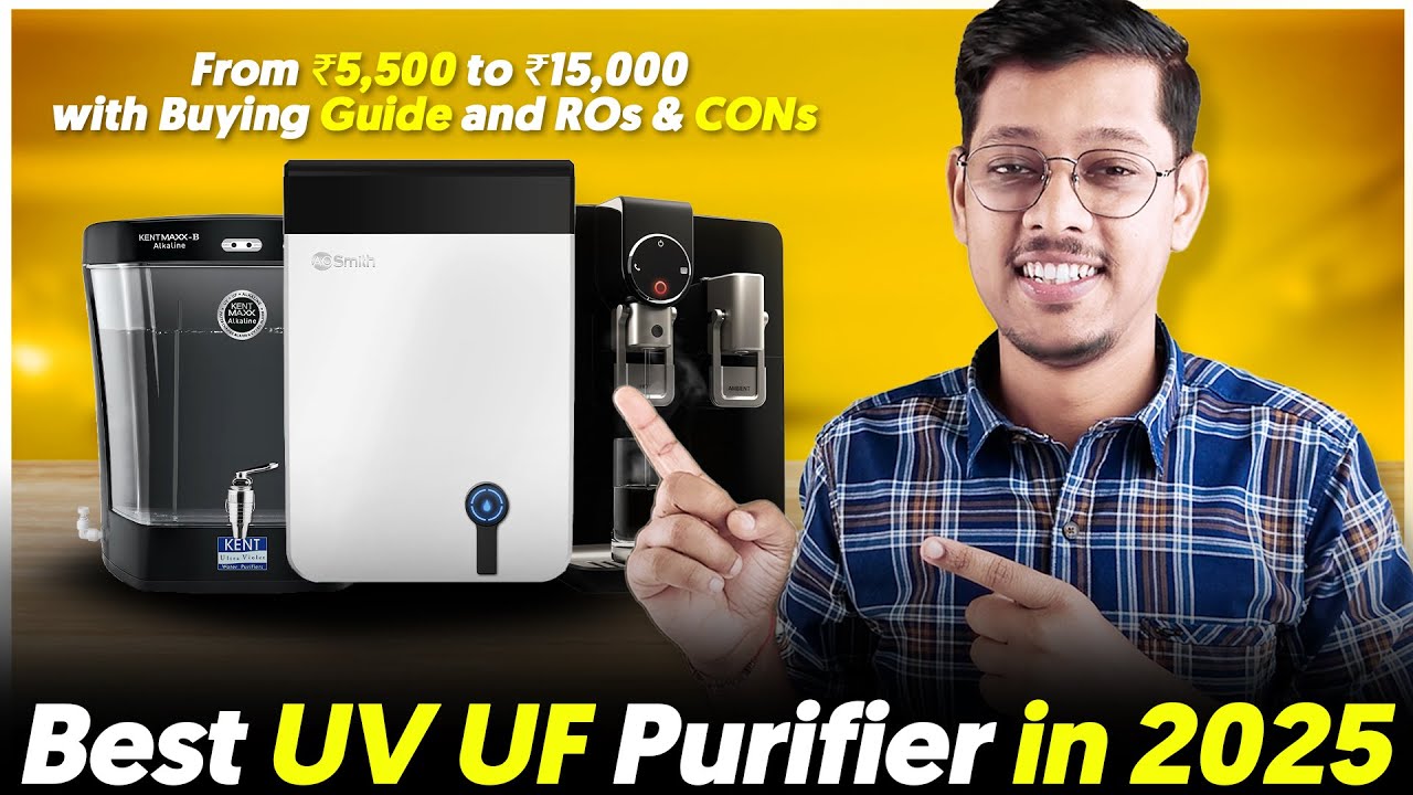 [New] Best UV UF Water Purifier in India 2025 | Best Alkaline Copper UV UF Purifier with SS Tank